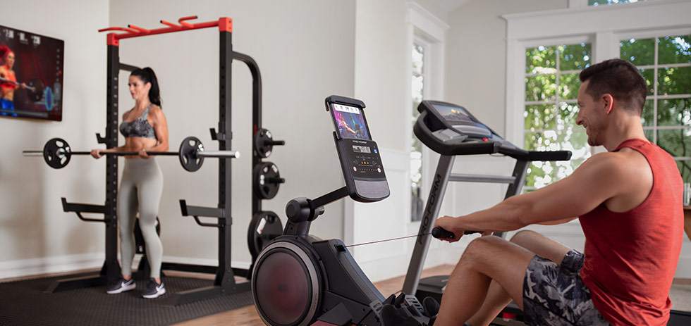 The possibilities are endless when it comes to designing your home gym